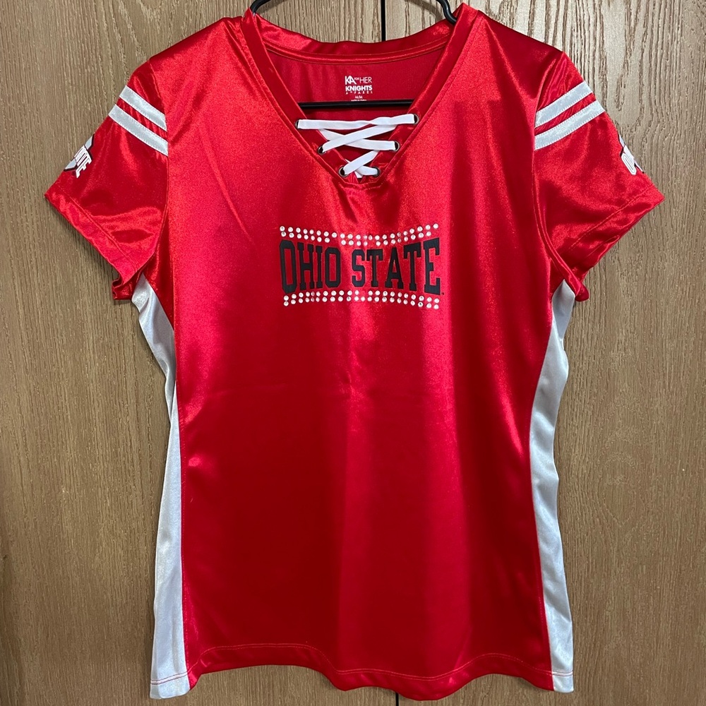 Ladies Ohio State Buckeyes Jersey